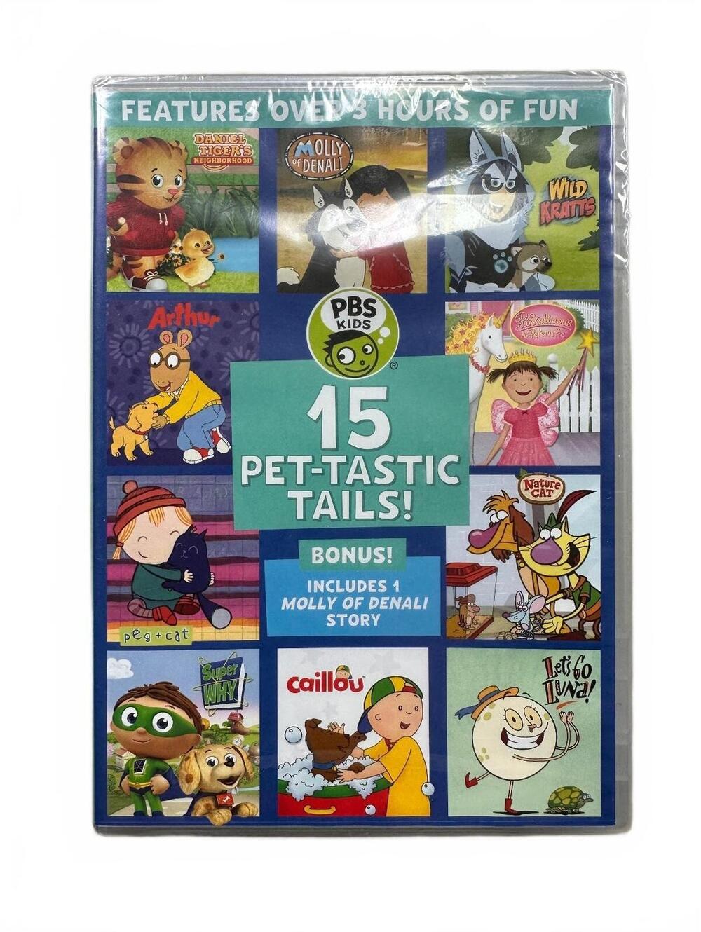 PBS Kids 15 Pet-Tastic Tails! DVD - Includes 15 Stories from 10 PBS Kids Series